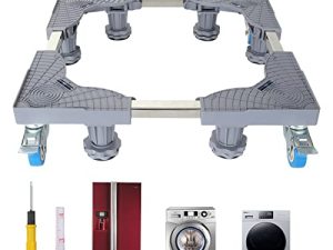 Support réglable multifonctionnel pour machine à laver