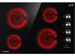 Table de cuisson électrique AMZCHEF Brûleur électrique