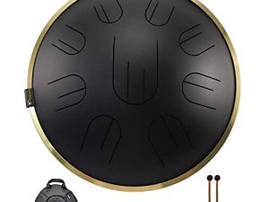 AS TEMAN Steel Tongue Drum 14inche 9Notes