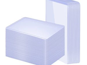 Lot de 100 pochettes en plastique dur