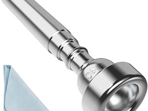 Embouchure de trompette argentée Embouchure de trompette