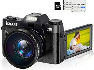 Appareil photo numérique 4K pour la photographie