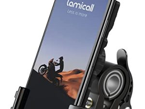 Lamicall Support de téléphone de vélo de