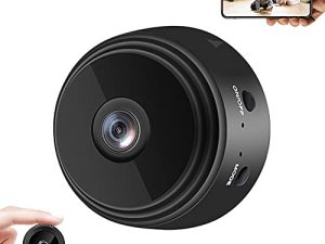 Hmude 2023 amélioré Mini caméra HD 1080P