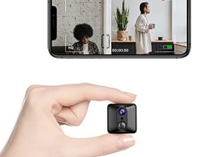 Mini caméra cachée espion 4K WiFi Nanny