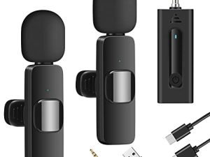 BZXZB Microphone sans fil pour appareil photo/GoPro/ordinateur/ordinateur