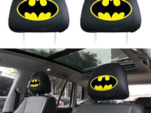 Housses d'appui-tête pour chauve-souris 2PC housse de