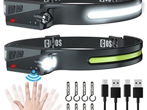 COSOOS 2 lampes frontales rechargeables