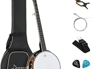 Donner Banjo Guitare banjolele ténor 5 cordes