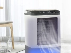 ABLUSER Climatiseur portable 3 vitesses de vent