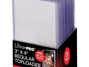 Ultra Pro 3" X 4" Toploader Régulier