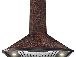 AKDY Hotte de gamme murale - Ventilateur