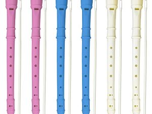 Lot de 6 flûtes à bec soprano