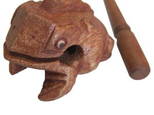 Deluxe Small 2" Wood Frog Guiro Rasp