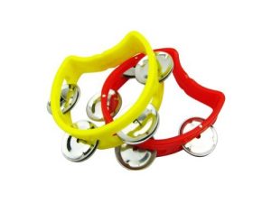 Musiclily Plastique 6 Pouces Demi Lune Tambourins