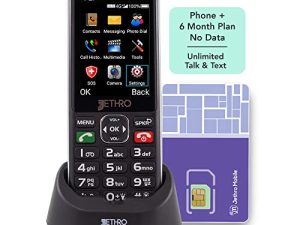Jethro SC490 Téléphone portable senior 4G débloqué