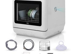 Washine Lave-vaisselle de comptoir – Lave-vaisselle personnel