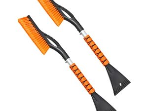 Aoryoa 2PCS 27" Grattoir à Glace Brosse
