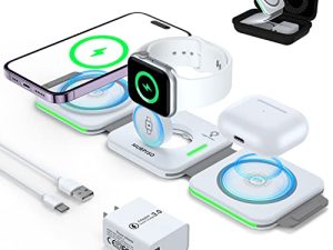 MURPISO Chargeur sans fil pliable magnétique 3