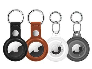 [Lot de 4] Porte-clés Airtag étanche et