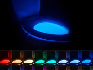 Chunace Veilleuse de toilette 16 couleurs