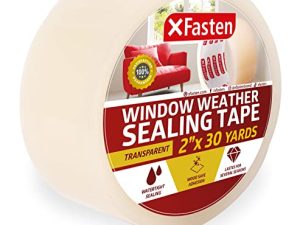 XFasten Ruban d'étanchéité transparent pour fenêtre 5