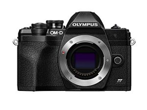 Boîtier d'appareil photo noir Olympus OM-D E-M10
