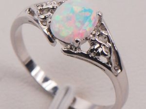 Nongkhai shop White Fire Opal 925 Sterling