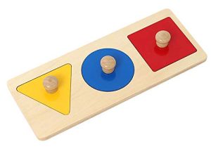 Montesoori Jouets pour bébés Puzzles Puzzles colorés