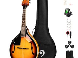 Vangoa Instrument de musique mandoline pour gaucher