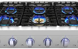 Table de cuisson à gaz 36 pouces