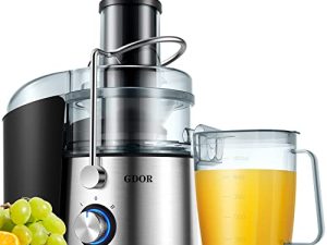 GDOR 1200W Centrifugeuse avec disque de coupe