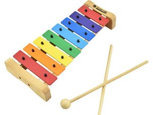 MUSICUBE Xylophone avec harmonica pour enfants Instruments