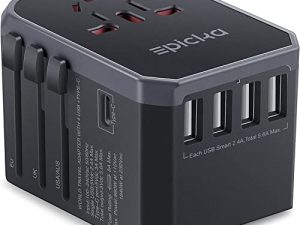 EPICKA Adaptateur de voyage universel One International
