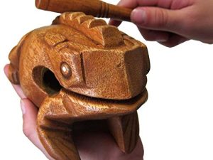 Deluxe Large 6" Wood Frog Guiro Rasp