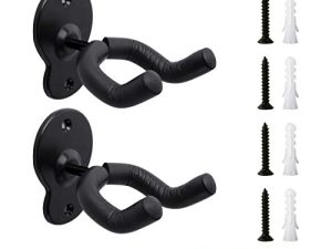 Lot de 2 supports muraux pour guitare