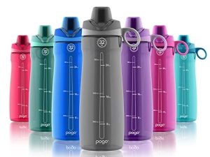 Bouteille d'eau en plastique sans BPA Pogo