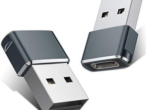 Basesailor Lot de 2 adaptateurs USB vers