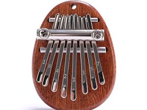 8 Touches Mini Kalimba Pouce Piano Bois