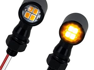 QUASCO Clignotants Led Universels Mini Taille Clignotants