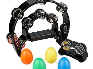 Tambourin à double rangée