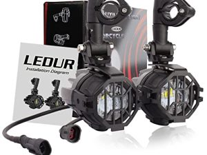 LEDUR Feux auxiliaires de moto LED Spot