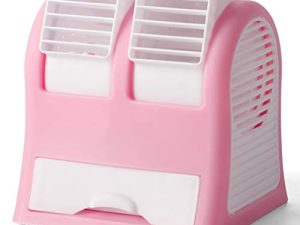 GVFTG USB Dual Air Vents Fan Ventilateur