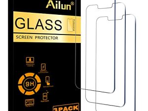 Ailun Protecteur d'écran en verre pour iPhone