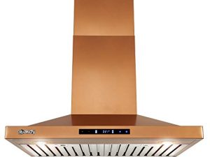AKDY 30 po. 343 CFM Hotte de