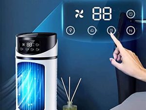 vhshppy Ventilateur de climatisation USB multifonctionnel