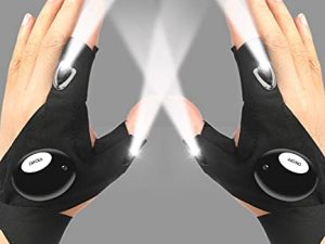 Gants de lampe de poche à LED