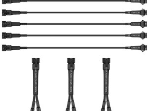SUZCO Lot de 6 rallonges 4 broches