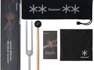 Diapason en alliage d'aluminium Outrow 417hz pour