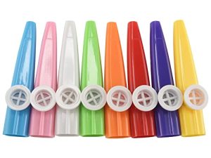 Alliteqwe 24 pièces Kazoos en plastique 8